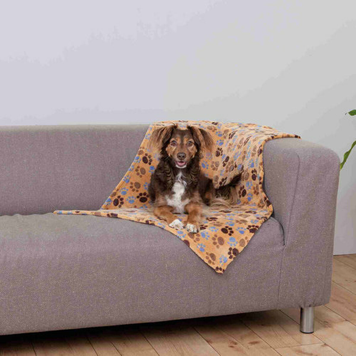 Pet blanket Trixie Laslo Beige 100 × 70 CM-1